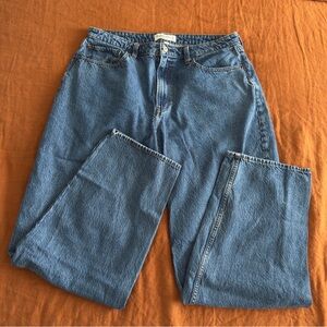 Abercrombie & Fitch Taper High Rise Jeans